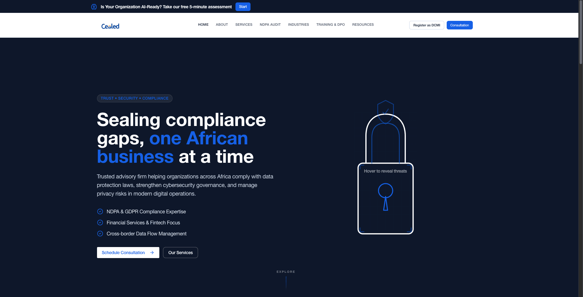 Cealed — compliance platform